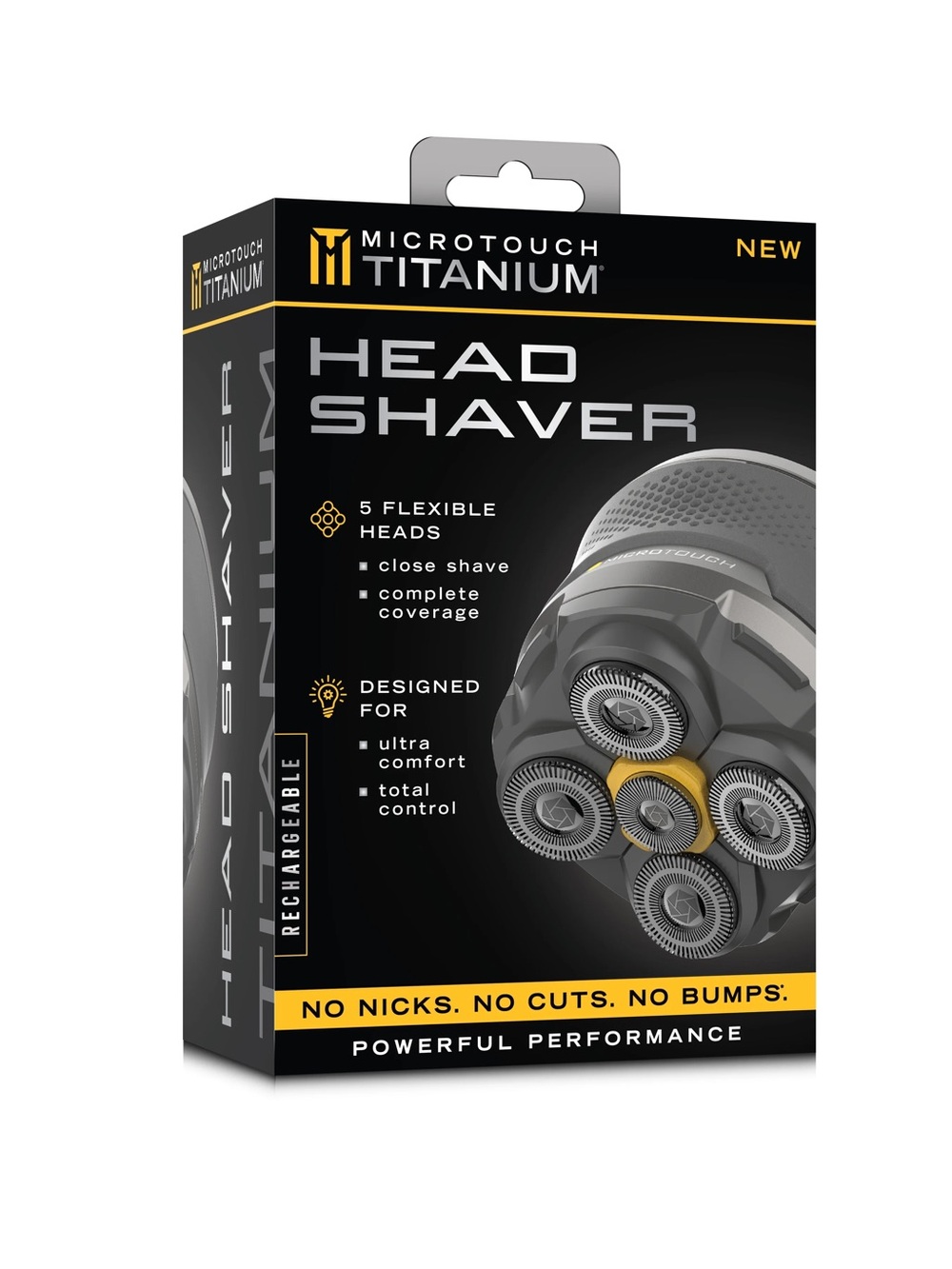 MicroTouch Titanium Head Shaver